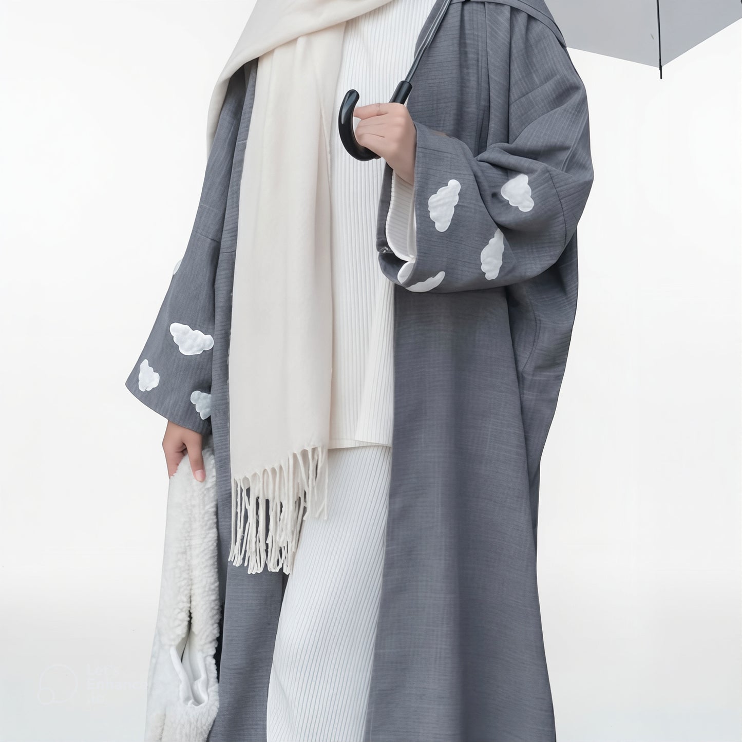 The Aura Cloud Kimono